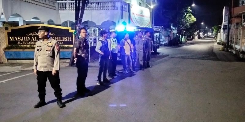 Pasca May Day, Patroli Harkamtibmas Polsek Semampir Pastikan Wilayah Tetap Kondusif