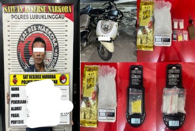 Satres Narkoba Polres Lubuklinggau Berhasil Menangkap Pengadar Narkoba Lintas Kota