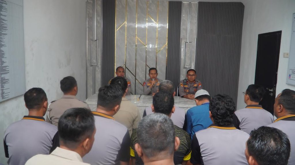 Beri Arahan Internal, Kapolres Pasuruan Minta Penyidik Jaga Integritas dan Patuhi SOP