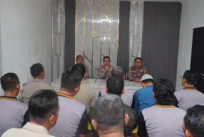 Beri Arahan Internal, Kapolres Pasuruan Minta Penyidik Jaga Integritas dan Patuhi SOP
