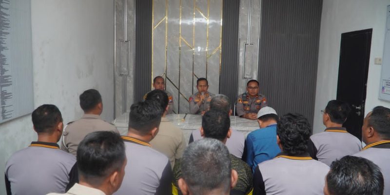Beri Arahan Internal, Kapolres Pasuruan Minta Penyidik Jaga Integritas dan Patuhi SOP