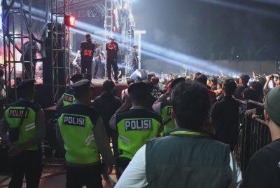Konser Distorsi Melody di Panorama 25 Bojong Dijaga Ketat, 2.750 Penonton Hadir