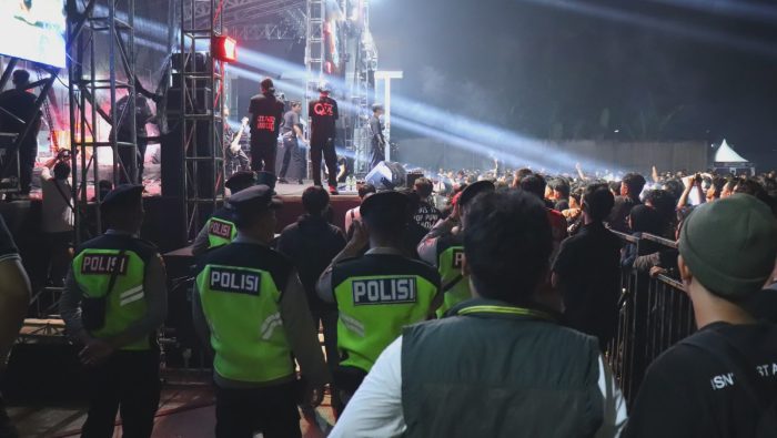 Konser Distorsi Melody di Panorama 25 Bojong Dijaga Ketat, 2.750 Penonton Hadir