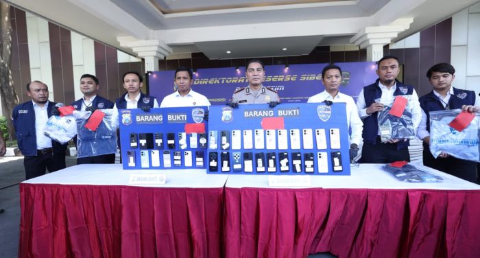 Ditres Siber Polda Jatim Bongkar Sindikat Penipuan Online Skema Segitiga Jual Beli Mobil