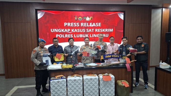 Dalam Sebulan Sat Reskrim Polres Lubuk Linggau Ungkap 54 Kasus Tindak Pidana