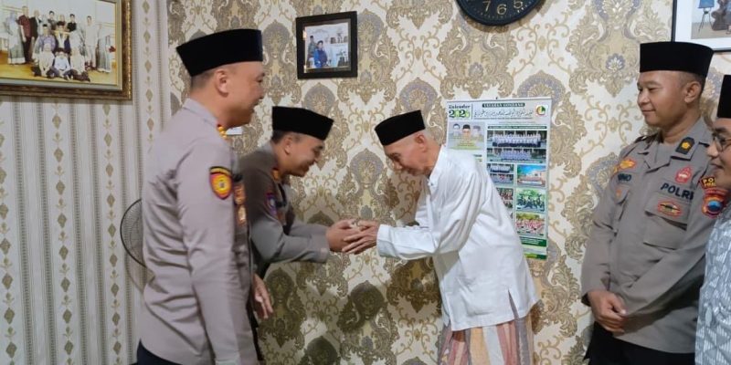 Silaturahmi Kamtibmas di Ponpes Gondang, Wujud Kepedulian Polisi Terhadap Dunia Pendidikan