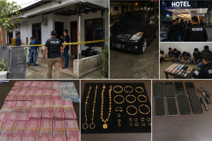 Cuma 5 Jam Setelah Beraksi, 7 Sindikat Jual Beli Emas Palsu Lintas Daerah Diringkus Polres Batang