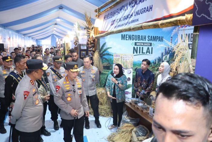 UMKM Binaan Polres Gresik Sulap Limbah Pertanian Jadi Komoditas Ekspor Bernilai Tinggi