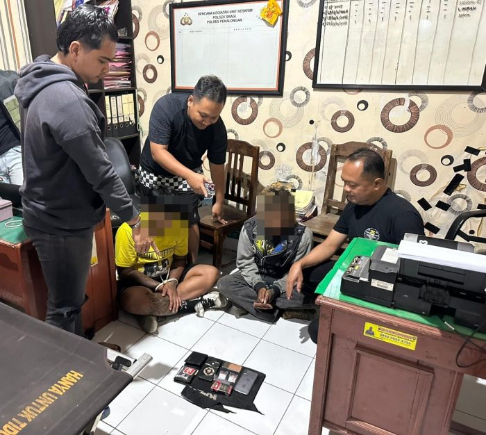 Dua Terduga Pengedar Sabu Dibekuk di Sragi, Polisi Amankan 9,51 Gram Sabu