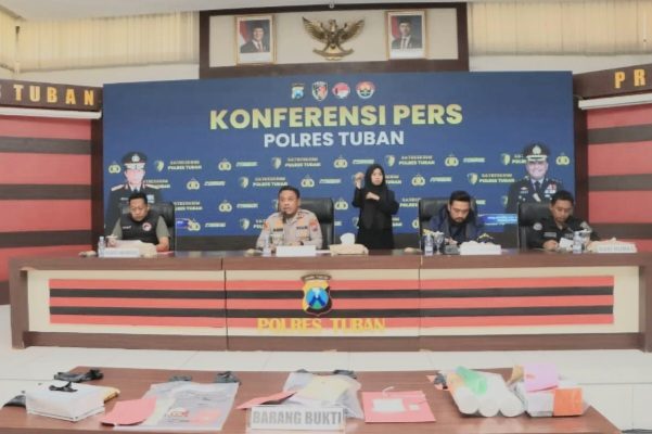 Tiga Komplotan Pencuri Sapi Dibekuk Polres Tuban, Empat Pelaku Masih DPO