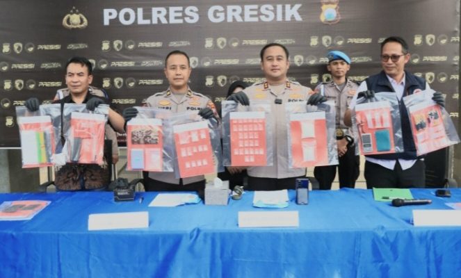 Polisi Tangkap Pengedar Jaringan Gresik-Madura, Amankan 209 Gram Sabu