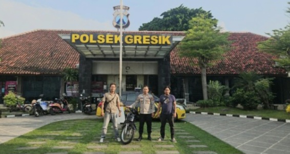 Gerak Cepat Polsek Gresik, Dua Pelaku Curanmor di Gresik Dibekuk Kurang dari 24 Jam