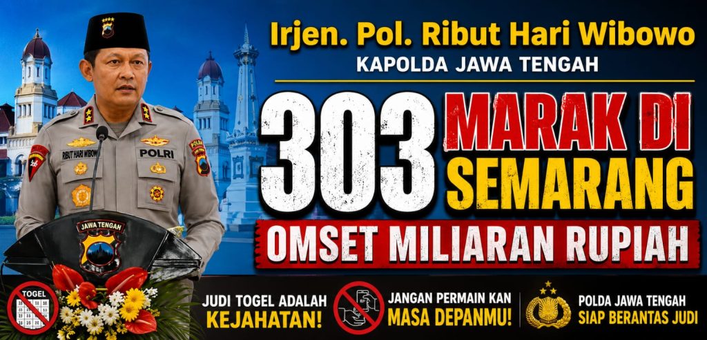Judi Togel Diduga Kian Marak di Semarang, Publik Soroti Ketegasan Aparat
