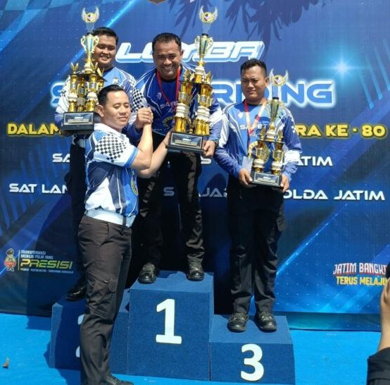 Satlantas Polres Gresik Raih Juara 1 Lomba Safety Riding Hari Bhayangkara ke-80 Tahun 2026