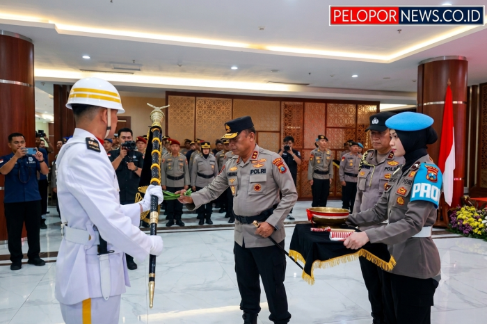 Jelang Hari Bhayangkara ke – 80 Polda Jatim Gelar Upacara Pemuliaan Nilai Luhur Tribrata