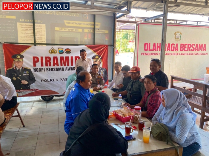 Jelang HUT Ke-80 Bhayangkara, Polres Pasuruan Perkuat Sinergi Dengan Awak Media