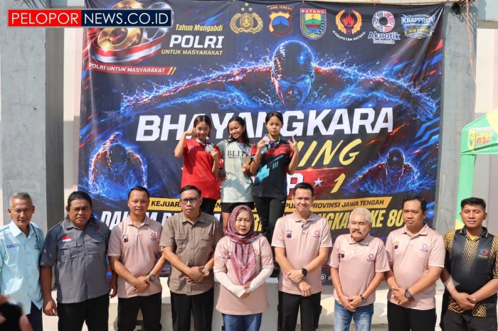 Bhayangkara Cup I Batang 2026 Resmi Dimulai, Dorong Atlet Renang Berprestasi dari Jawa Tengah