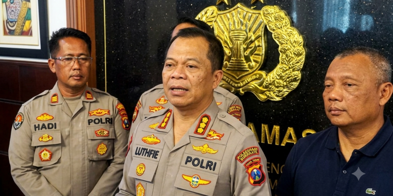 Empat Tersangka Kericuhan Aksi Demo Grahadi Resmi Ditahan, Polrestabes Surabaya Dalami Bukti Digital