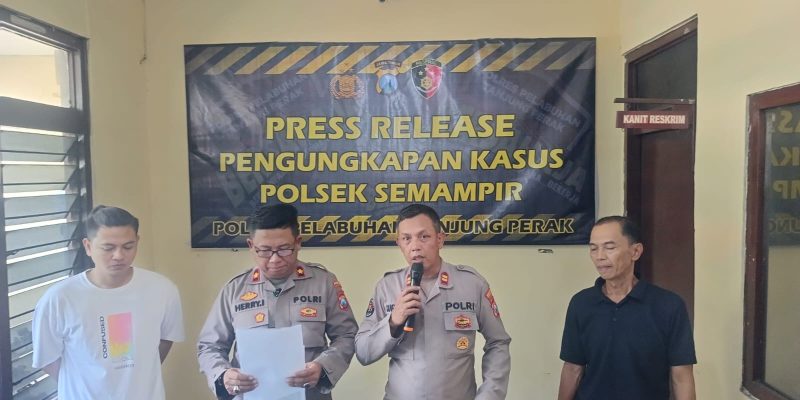 Pengungkapan Kasus Polsek Semampir: Spesialis Pembobol Ruko dan Rumah Kosong Berhasil Diringkus