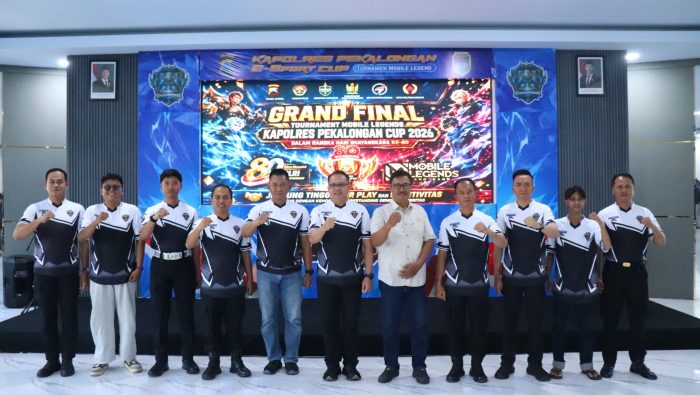 Kapolres Pekalongan Gelar Grand Final Mobile Legends, Talenta Muda Siap Tembus Kapolda Cup