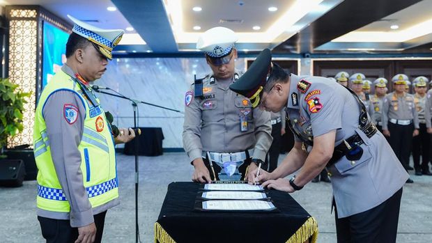 Dirgakkum Korlantas Resmi Berganti, Penegakan Hukum, Humanis dan Optimalisasi ETLE Jadi Prioritas