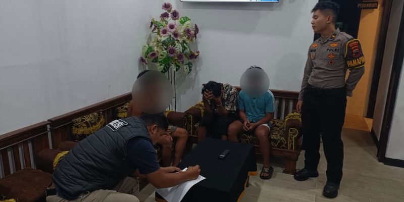 Respons Cepat, Polres Pekalongan Amankan 3 Pemuda Yang Hendak Tawuran Dini Hari