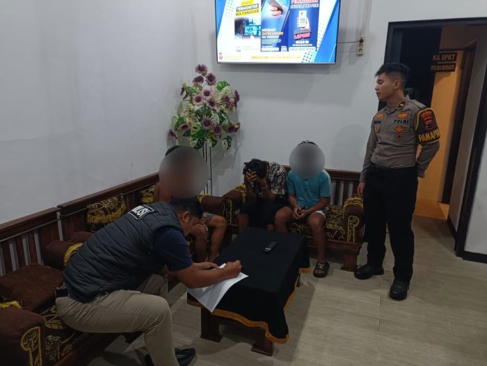 Respons Cepat, Polres Pekalongan Amankan 3 Pemuda Yang Hendak Tawuran Dini Hari