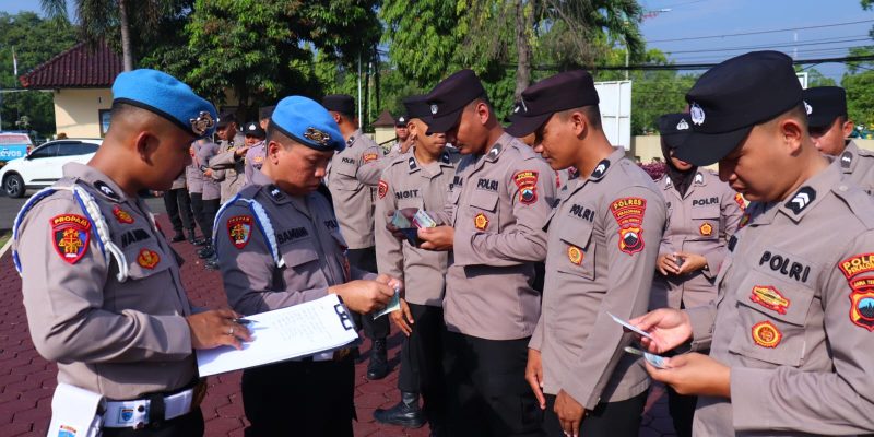 Bidpropam Polda Jateng Gelar Gaktibplin di Polres Pekalongan, Temukan Sejumlah Pelanggaran Administrasi dan Sikap Tampang