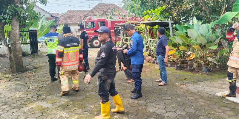 Kebakaran Gudang Pestisida BPP Kajen, Polisi Lakukan Olah TKP dan Selidiki Penyebabnya