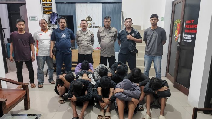 Polsek Wiradesa Gagalkan Aksi Tawuran, 11 Remaja Diamankan Sebelum Bentrok di Pekuncen