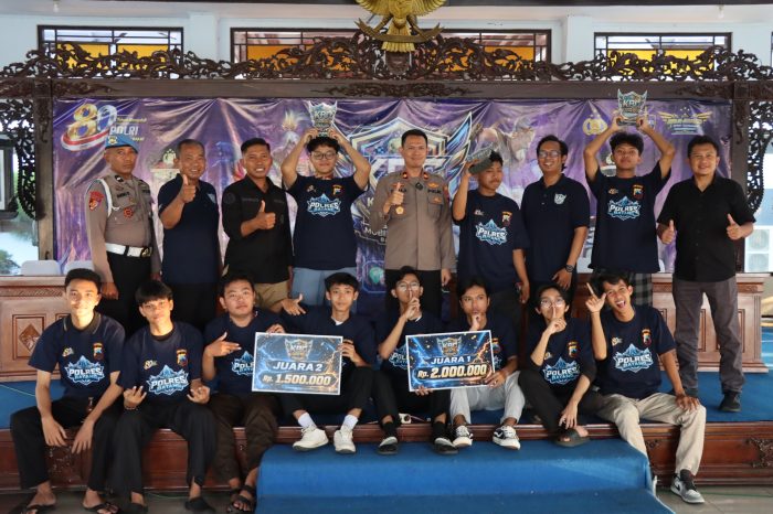Kapolres Batang Cup 2026 Jadi Ajang Unjuk Bakat Esports, Tim Wowo Dewo Raih Gelar Juara dan Tampil di Kapolda Jateng Cup