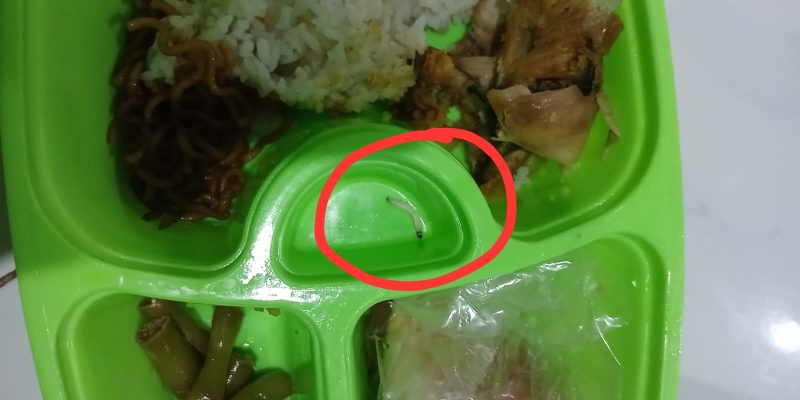 Diduga Penemuan Ulat Pada Menu MBG Balita Picu Kekhawatiran Orang Tua di Poncol