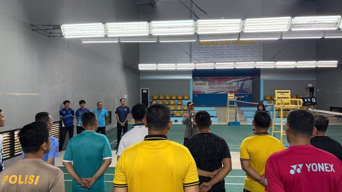 Meriahkan HUT Bhayangkara ke-80, Polres Lubuk Linggau Gelar Turnamen Badminton Kapolres Cup 2026