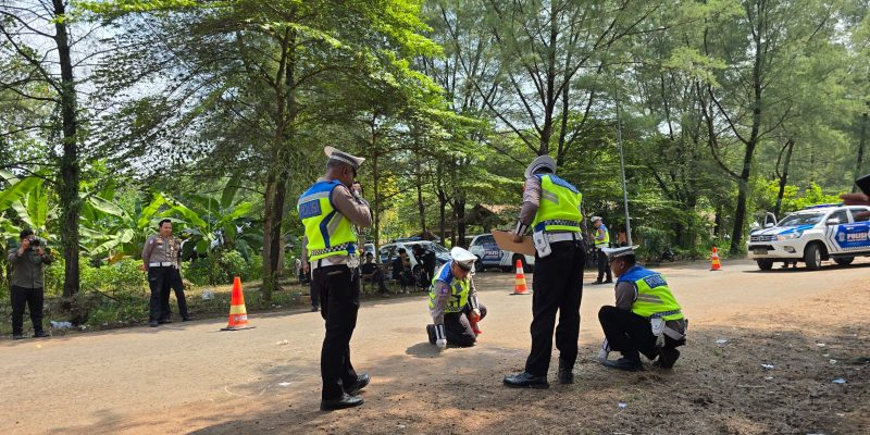 Satlantas Polres Pekalongan Asah Kemampuan TPTKP Laka Lantas di Ajang Hari Bhayangkara ke-80