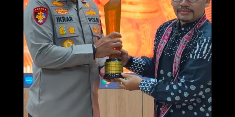 AKBP Ikrar Potawari Terima Ajang Bergengsi Star Iconic Award: Katagori The Best Integrity and Socially Awareness Leader 2026