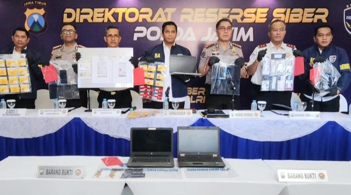 Polda Jatim Bongkar Sindikat Love Scamming Internasional, Tiga Tersangka Diamankan