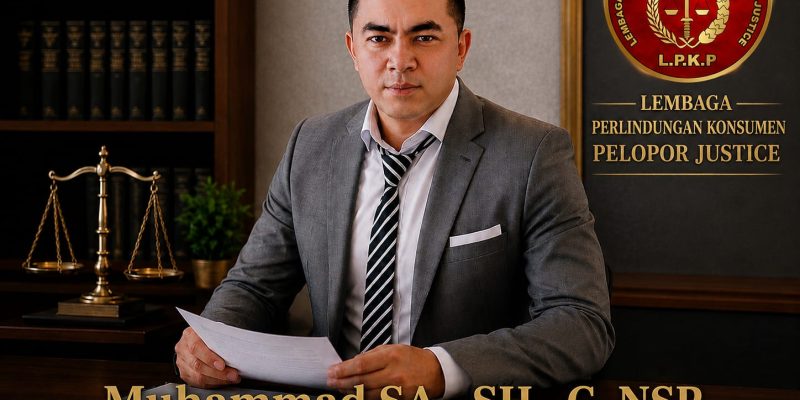Muhammad SA., S.H., C.NSP Ketua Umum LPK Pelopor Justice Apresiasi Kinerja Kejaksaan Agung Ungkap Dugaan Korupsi Program MBG