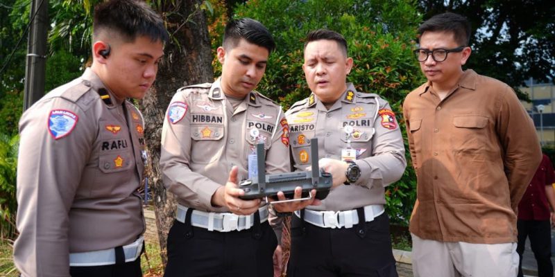 ETLE Drone Pantau Pelanggaran Lalulintas Dari Udara Tanpa Mengganggu Aktivitas Masyarakat