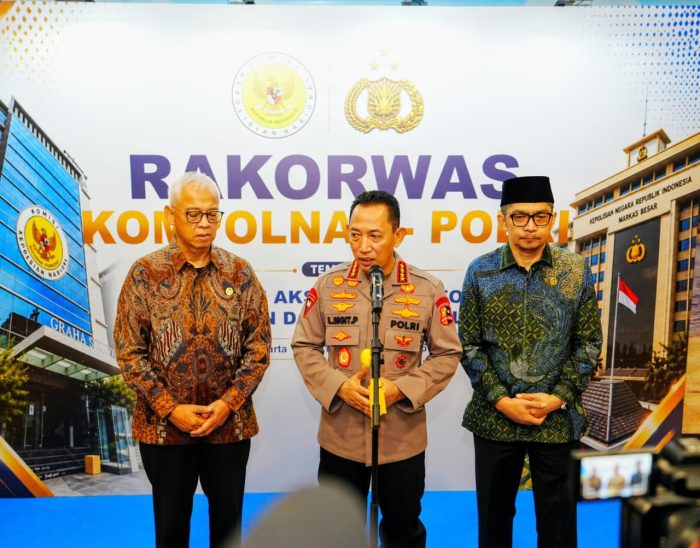 Kapolri di Rakorwas Kompolnas: Mitra Strategis Pembenahan Polri