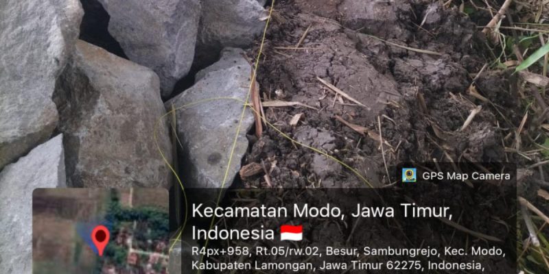 Dugaan Pelanggaran Proyek Rehabilitasi Jaringan Irigasi Saluran Sekunder Desa Sambungrejo