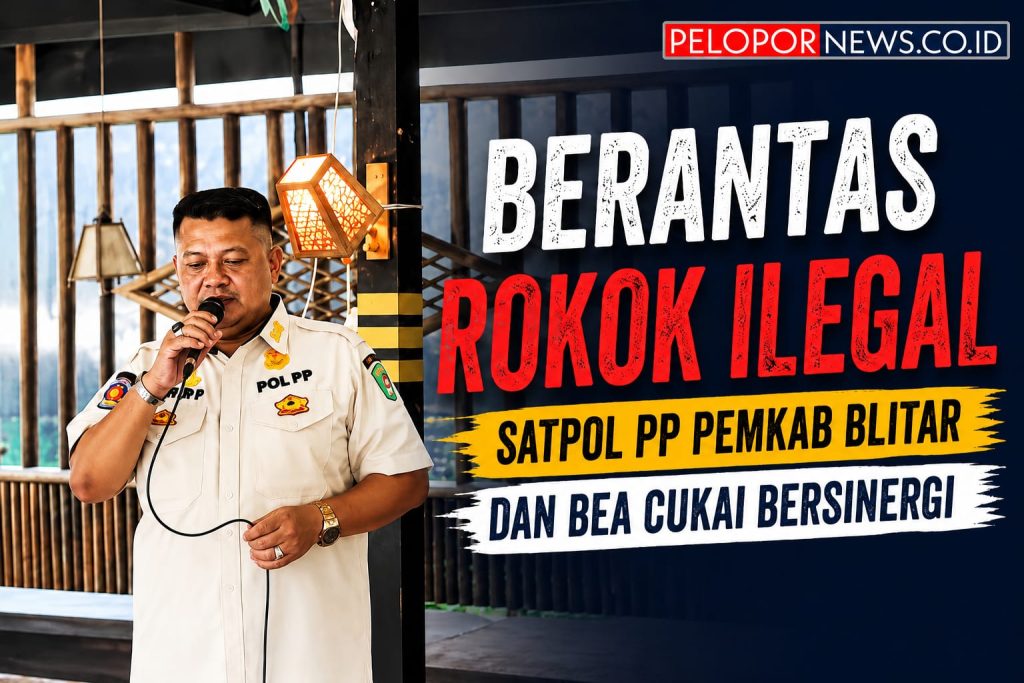Pemkab Blitar Perkuat Operasi Berantas Rokok Ilegal, Satpol PP dan Bea Cukai Bersinergi di 2026
