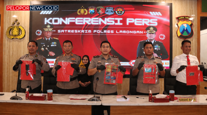 Polres Lamongan Ungkap Jaringan Ganjal ATM Lintas Daerah, Lima Residivis Diamankan
