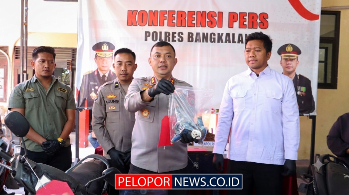 Polres Bangkalan Bongkar 16 Kasus Pencurian Dalam Dua Bulan, 20 Tersangka Ditangkap