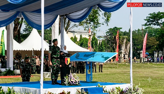 Perkuat Sinergitas, Aster Dankodaeral V Hadiri Pembukaan Karya Bhakti TNI AD 2026 di Bangkalan