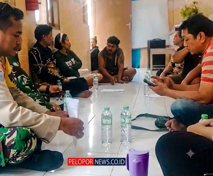 Bhabinkamtibmas Polsek Genteng Dampingi Mediasi Sengketa Sewa Rumah di Kalisari Sayangan, Berakhir Damai