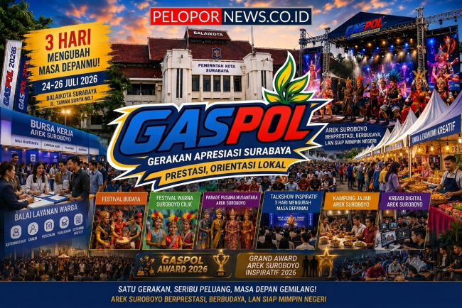 Sambut Hari Anak Nasional, GASPOL 2026 Siap Digelar di Balai Kota Surabaya