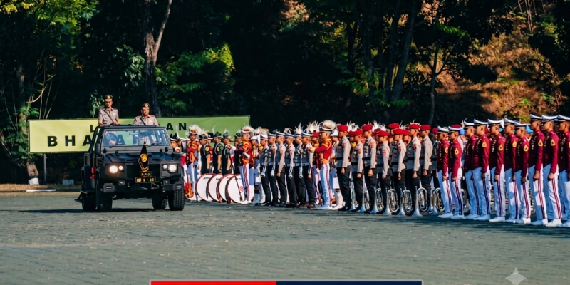 Tutup Pendidikan 282 Capaja Polri, Wakapolri Sampaikan Pesan Kapolri