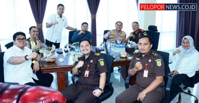 Perkuat Sinergitas, Kapolres Gresik Sambangi Markas TNI dan Kejaksaan