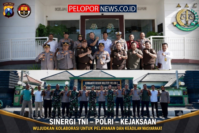 Perkuat Sinergitas Penegak Hukum, Kapolres Pasuruan Jalin Silaturahmi Dengan TNI dan Kejaksaan