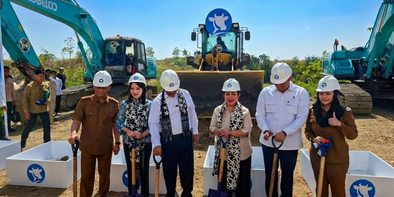 Pabrik Susu Terbesar Asia Tenggara Dibangun di Brebes, H. Alex Dian Candra: Momentum Kebangkitan Peternak Lokal